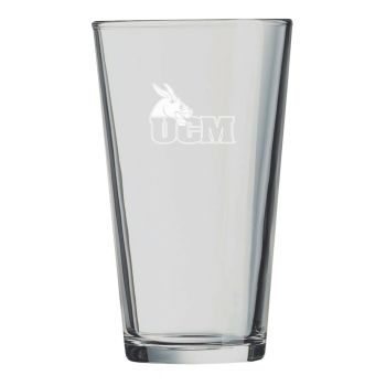 16 oz Pint Glass  - UCM Mules