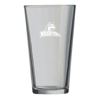 16 oz Pint Glass  - Wright State Raiders