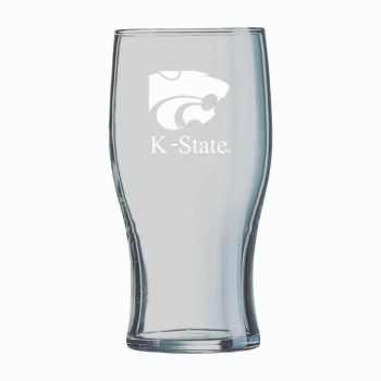 19.5 oz Irish Pint Glass - Kansas State Wildcats