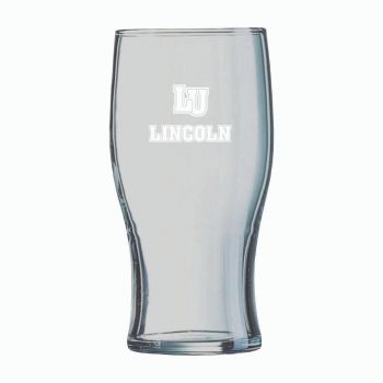 19.5 oz Irish Pint Glass - Lincoln University Tigers