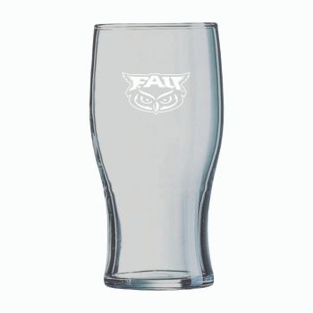 19.5 oz Irish Pint Glass - FAU Owls