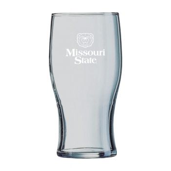 19.5 oz Irish Pint Glass - Missouri State Bears