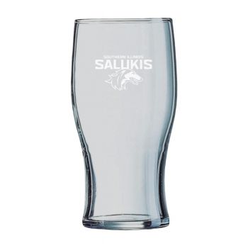 19.5 oz Irish Pint Glass - Southern Illinois Salukis