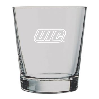13 oz Cocktail Glass - UIC Flames