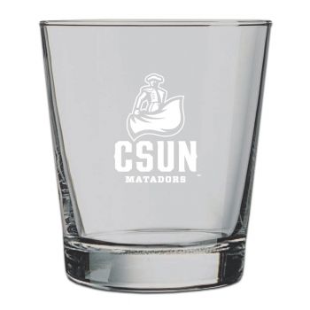 13 oz Cocktail Glass - Cal State Northridge Matadors