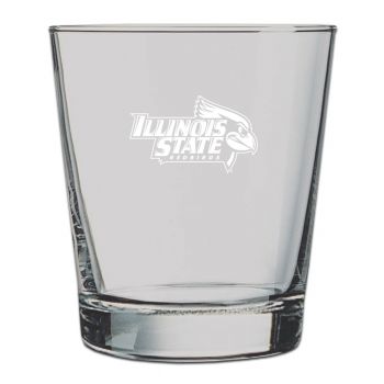 13 oz Cocktail Glass - Illinois State Redbirds