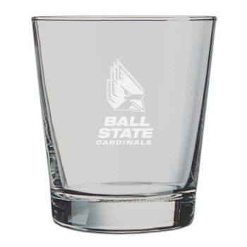 13 oz Cocktail Glass - Ball State Cardinals