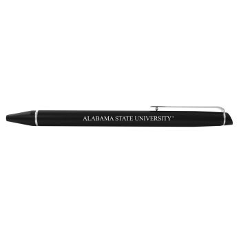 Matte Black Ballpoint Pen - Alabama State Hornets