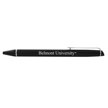 Matte Black Ballpoint Pen - Belmont Bruins