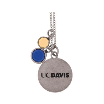 NCAA Charm Necklace - UC Davis Aggies