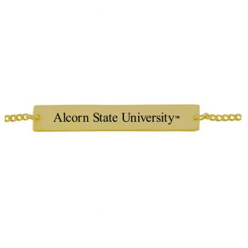 Brass Bar Bracelet - Alcorn State Braves