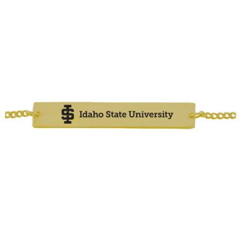 Brass Bar Bracelet - Idaho State Bengals