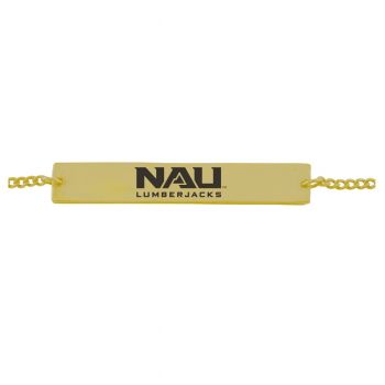 Brass Bar Bracelet - NAU Lumberjacks