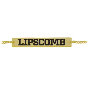Brass Bar Bracelet - Lipscomb Bison