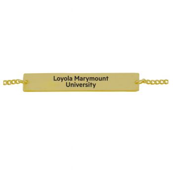 Brass Bar Bracelet - Loyola Marymount Lions