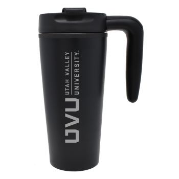 16 oz Insulated Tumbler with Handle - UVU Wolverines