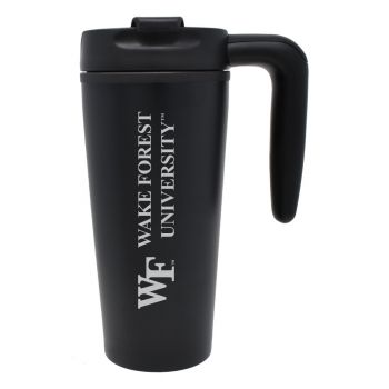 16 oz Insulated Tumbler with Handle - Wake Forest Demon Deacons