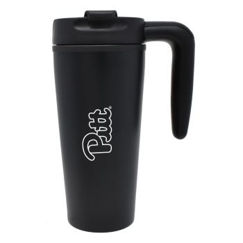 16 oz Insulated Tumbler with Handle - Pittsburgh Panthers