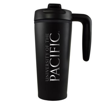 16 oz Insulated Tumbler with Handle - Pacific Tigers