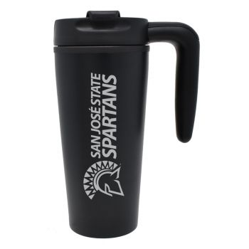16 oz Insulated Tumbler with Handle - San Jose State Spartans