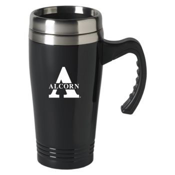 16 oz Stainless Steel Coffee Mug with handle - Alcorn State Braves