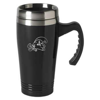 16 oz Stainless Steel Coffee Mug with handle - Tulane Pelicans