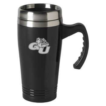 16 oz Stainless Steel Coffee Mug with handle - Gonzaga Bulldogs
