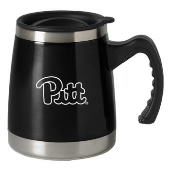16 oz Stainless Steel Coffee Tumbler - Pittsburgh Panthers