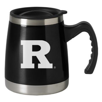 16 oz Stainless Steel Coffee Tumbler - Rutgers Knights