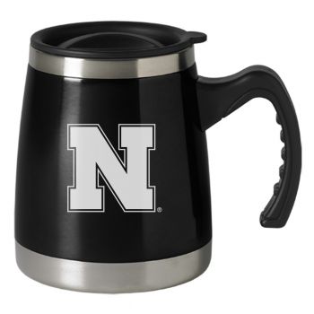 16 oz Stainless Steel Coffee Tumbler - Nebraska Cornhuskers