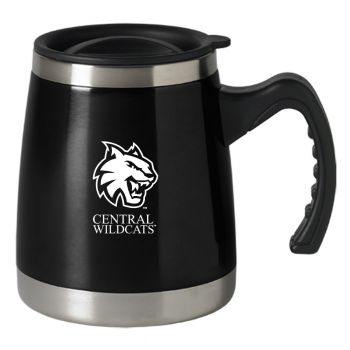 16 oz Stainless Steel Coffee Tumbler - Central Washington Wildcats