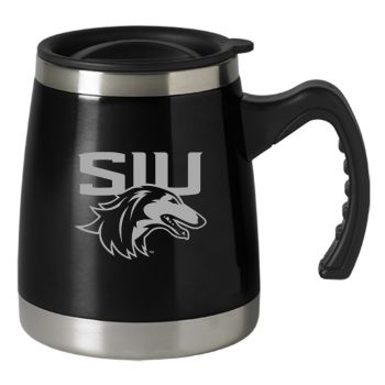 16 oz Stainless Steel Coffee Tumbler - Southern Illinois Salukis