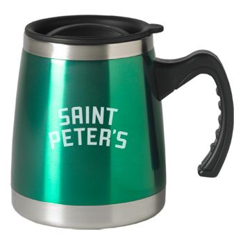 16 oz Stainless Steel Coffee Tumbler - St. Peter's Peacocks
