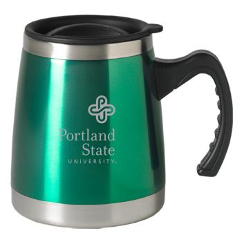16 oz Stainless Steel Coffee Tumbler - Portland State 