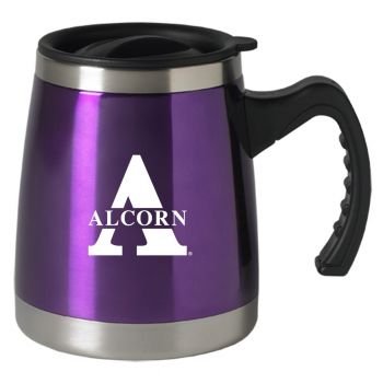 16 oz Stainless Steel Coffee Tumbler - Alcorn State Braves