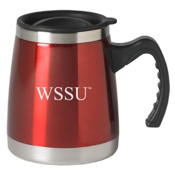 16 oz Stainless Steel Coffee Tumbler - Winston-Salem State University 