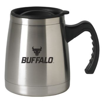 16 oz Stainless Steel Coffee Tumbler - SUNY Buffalo Bulls