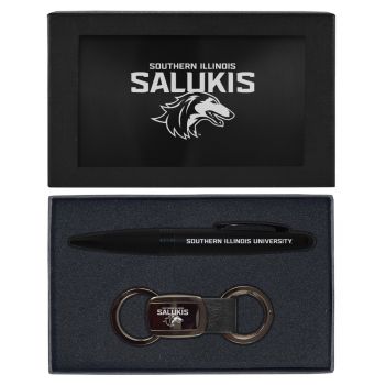 Prestige Pen and Keychain Gift Set - Southern Illinois Salukis