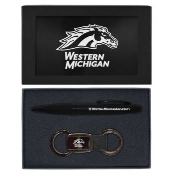 Prestige Pen and Keychain Gift Set - Western Michigan Broncos