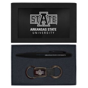Prestige Pen and Keychain Gift Set - Arkansas State Red Wolves