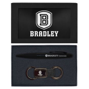 Prestige Pen and Keychain Gift Set - Bradley Braves