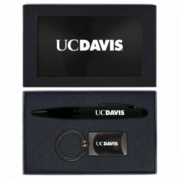 Prestige Pen and Keychain Gift Set - UC Davis Aggies