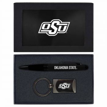 Prestige Pen and Keychain Gift Set - Oklahoma State Bobcats