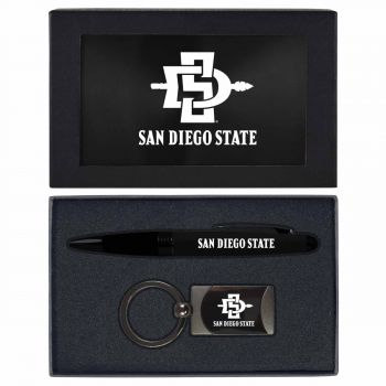 Prestige Pen and Keychain Gift Set - SDSU Aztecs