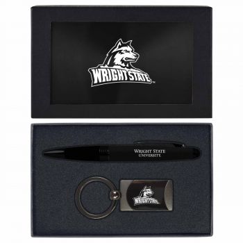 Prestige Pen and Keychain Gift Set - Wright State Raiders