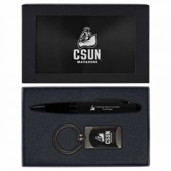 Prestige Pen and Keychain Gift Set - Cal State Northridge Matadors