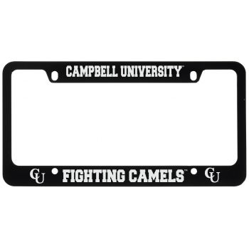 Stainless Steel License Plate Frame - Campbell Fighting Camels