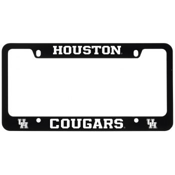 Stainless Steel License Plate Frame - University of Houston