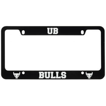 Stainless Steel License Plate Frame - SUNY Buffalo Bulls