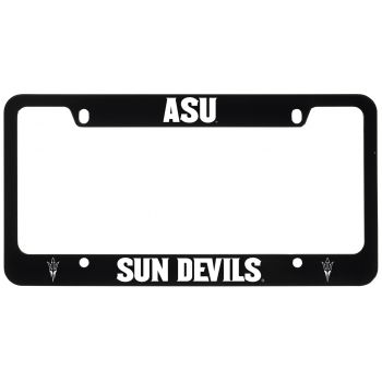 Stainless Steel License Plate Frame - ASU Sun Devils